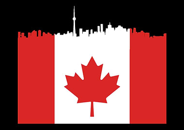 Skyline Maple Leaf Canadia