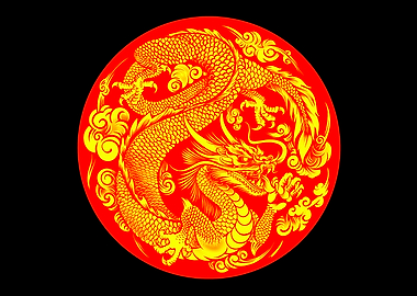 Fire Blood Chinese Dragon