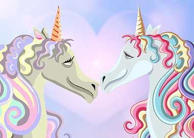 Unicorn couple