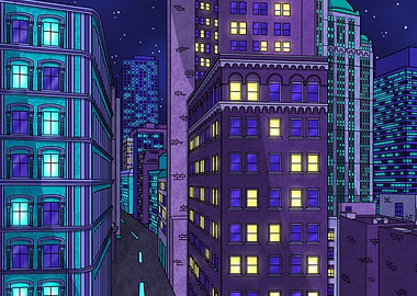 New York after Sundown