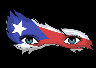Puerto Rico Flag Boricua