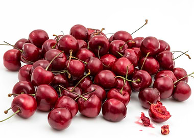 red cherries