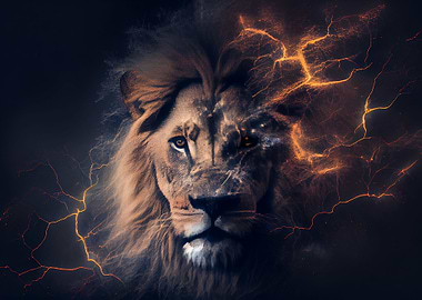 Lion in Africa