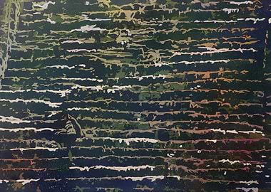 Tikal ruins Guatemala art