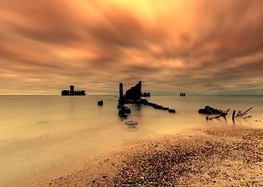 Sunset, Baltic Sea, Poland