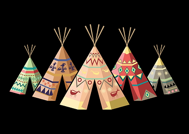 Retro Tipi Native