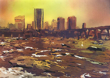 Richmond Virginia skyline