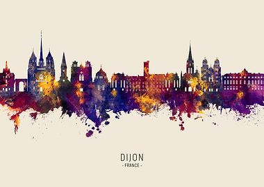 Dijon Skyline France