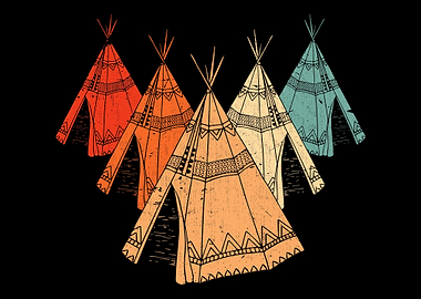 Retro Tipi Native