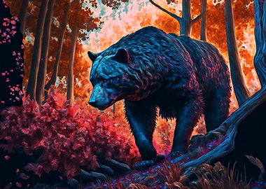 Black Bear Paintings
