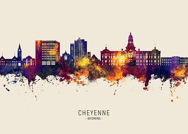 Cheyenne Skyline Wyoming