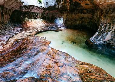 The Subway Zion Canyon