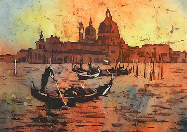 Venice Italy church art