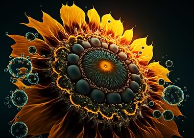 Virus Sun Flower