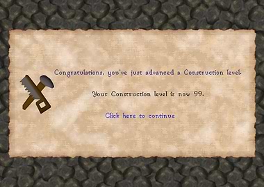 Runescape LVL 99 Construct
