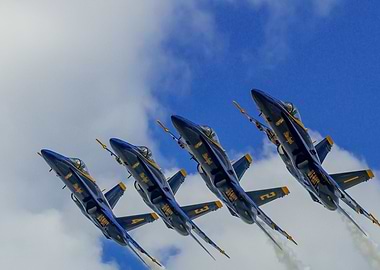 Blue angles in formation