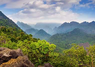 Beautiful Landscape in Lao