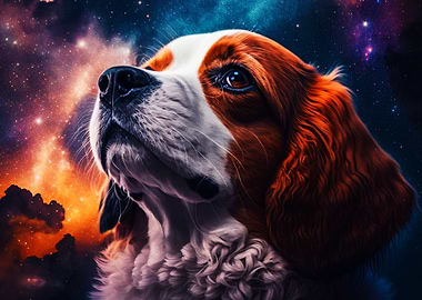 Dog in space