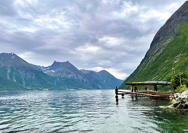 Norway Fjord Mountain Hill