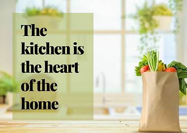 lovely kitchen quote