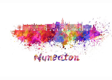 Nuneaton skyline