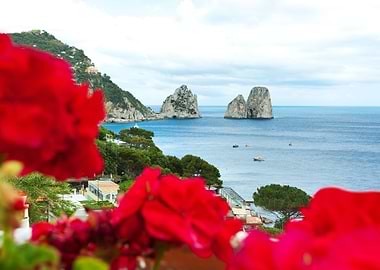 Faraglioni in Capri Island