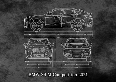 BMW X4 M Competition 2021