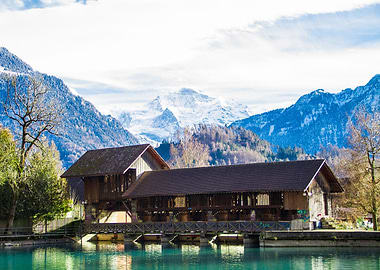 Interlaken Wooden Dam