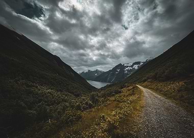 Norway Mountain Fjord Hill