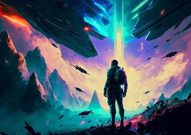 Futuristic War in 8k