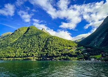 Norway Trandal Fjord Hill