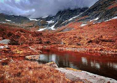 Norway Mountain River Hill