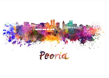 Peoria skyline