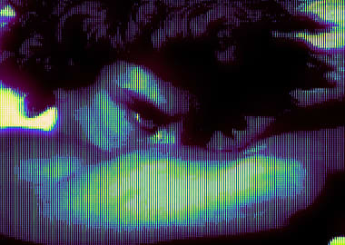 Fallen Angel Retro Closeup