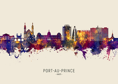 Port au Prince Skyline