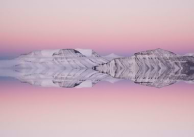 Midnight sun in Iceland