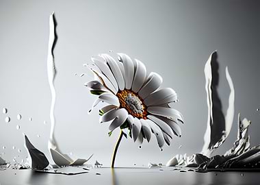 Beautiful white Daisy