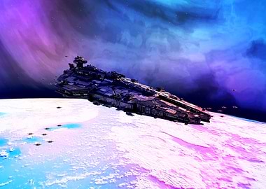 Ariiving home from space