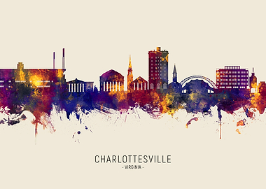 Charlottesville Skyline