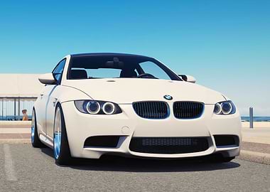 White BMW