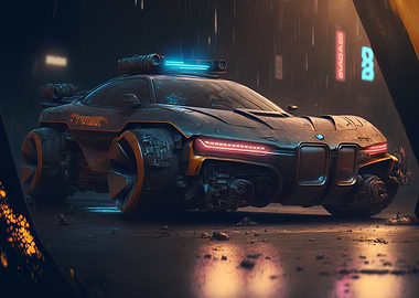 BMW Cyberpunk Concept v4