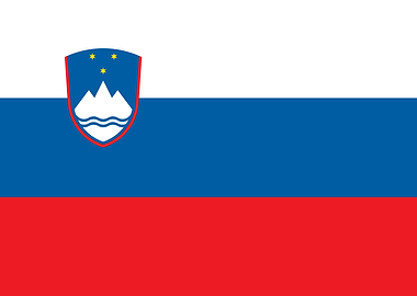 Slovenian Flag Slovenia