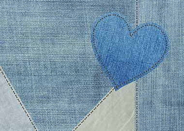 valentine love jeans