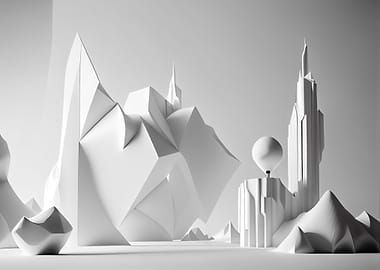 Abstract fantastic archite