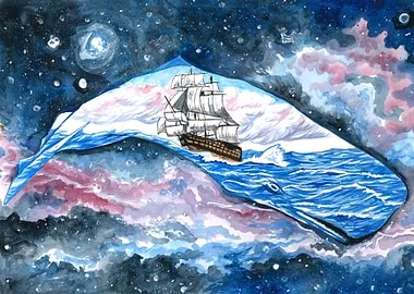 Surrealism Moby Dick