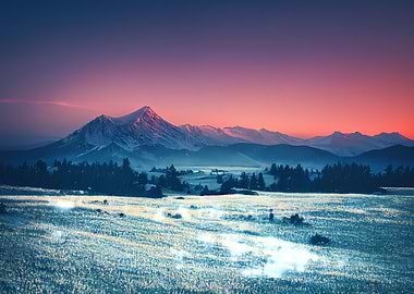 landscape poster art