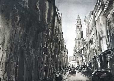 Amsterdam city artwork