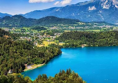 Lake Bled In Slovenia