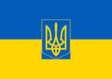 Ukrainian Flag of Ukraine