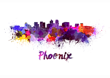 Phoenix skyline